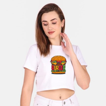 Cotton Printed Crop Top